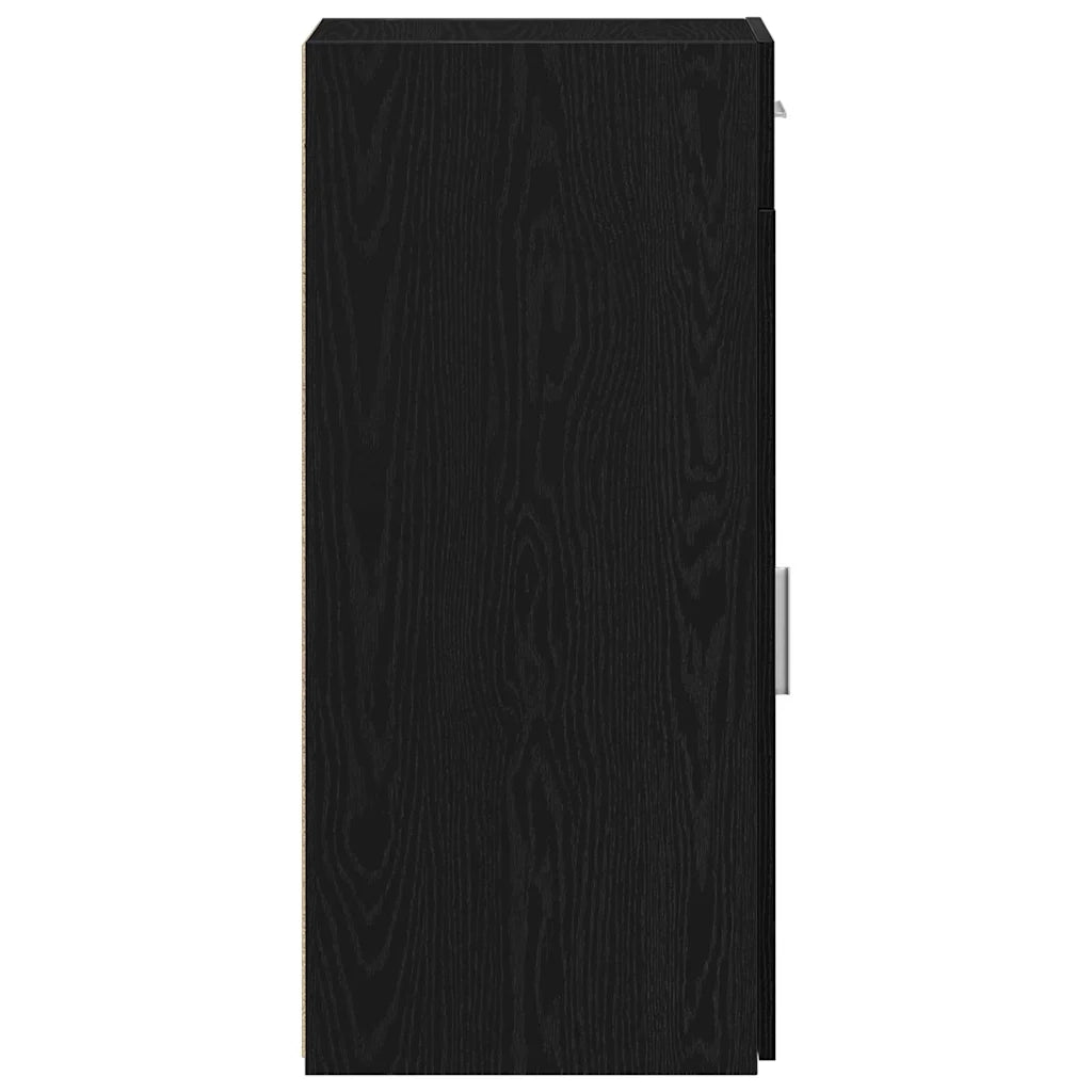 Credenza con cassetto Rovere Nero 30 x 42,5 x 93 cm 868751