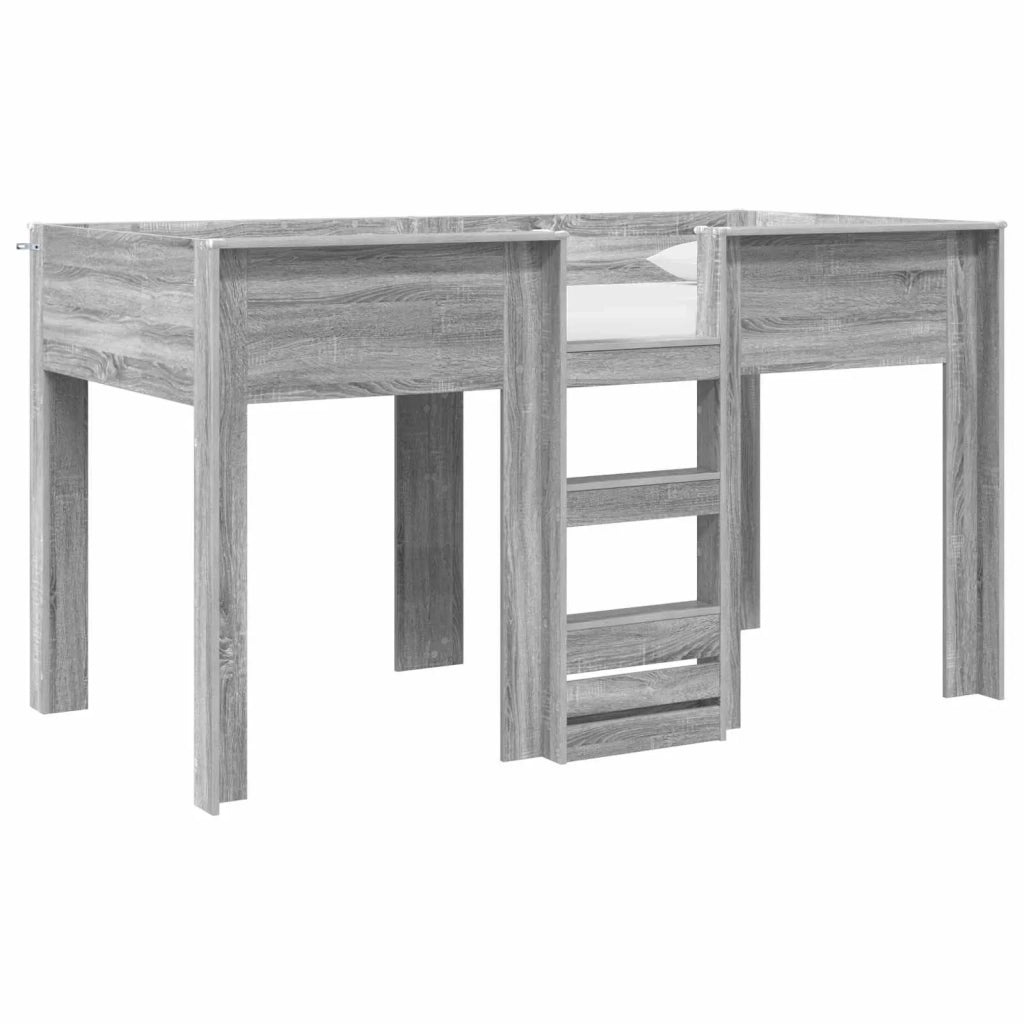 Letto a Castello per Bambini Grigio Sonoma 100 x 200 cm 3410504