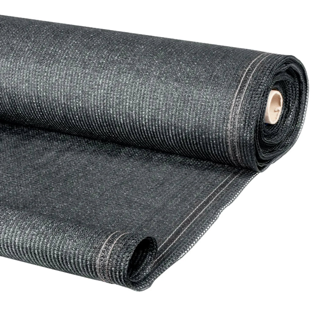 IDMarket - Rete ombreggiante 1,5x10m, telo rotolo per recinzione giardino 400g/m², girgio