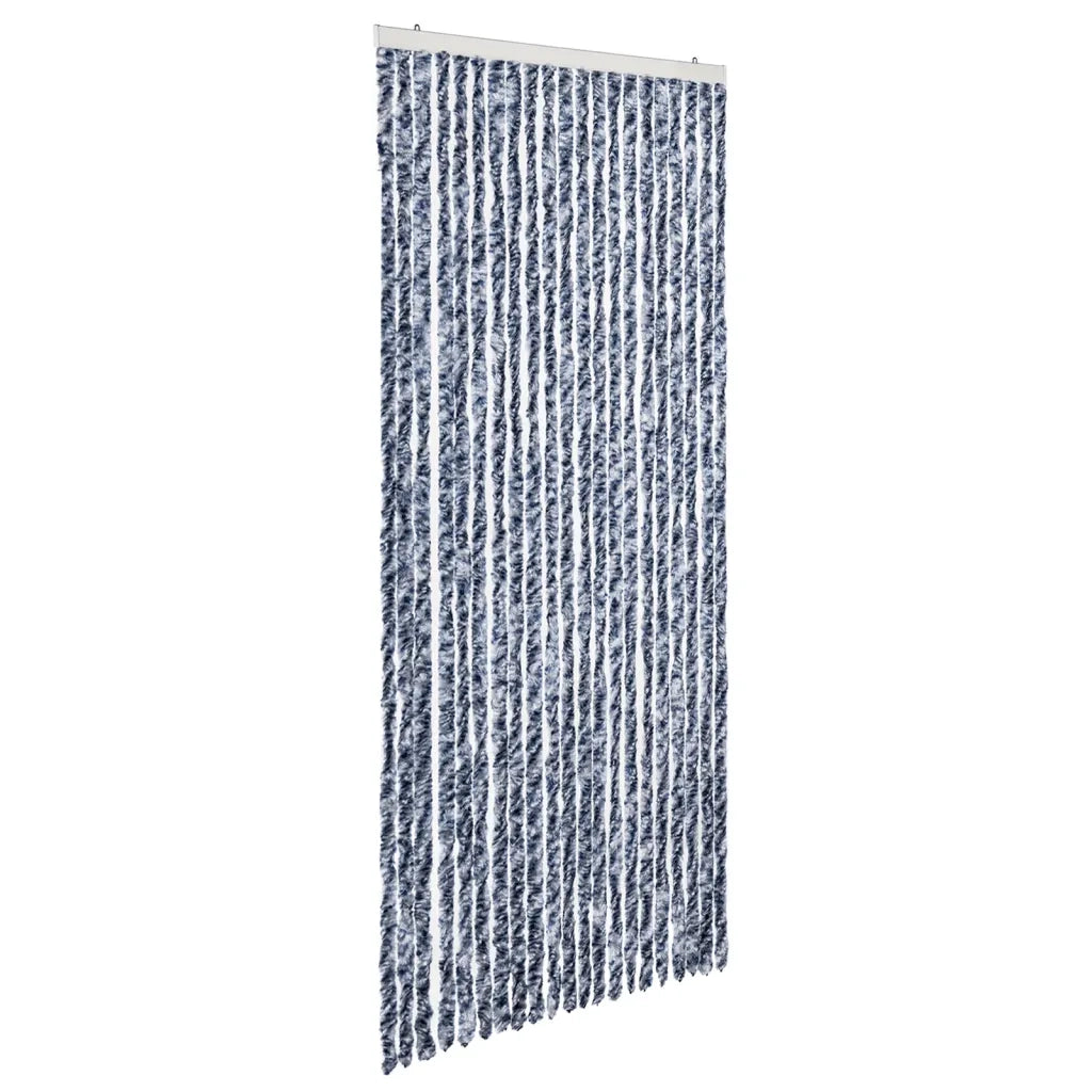 Zanzariera Blu e Bianco 90x200 cm Ciniglia CFW6265492