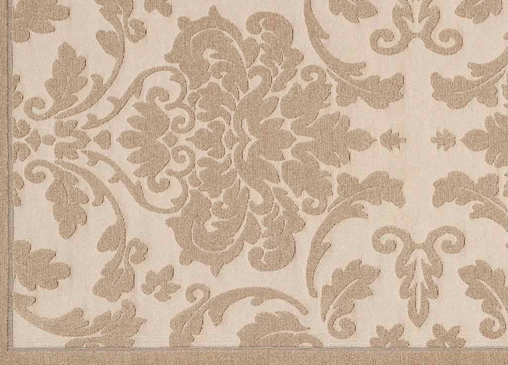 Tappeto Da Camera E Da Salotto Antiscivolo Disegno Grecale By Suardi - 65x110(2Tappeti) - Tortora