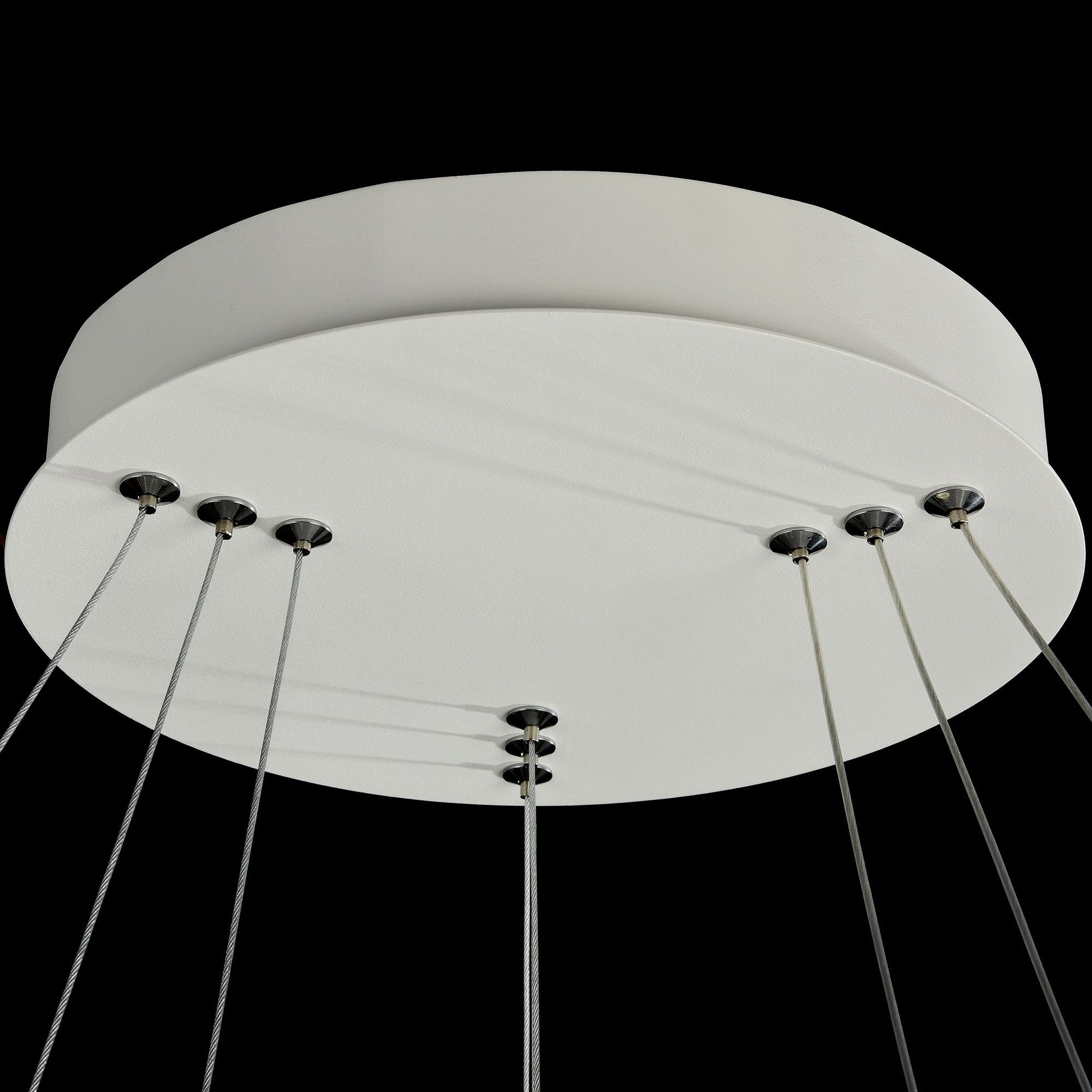 Lampada pendente Modern in Metallo Nola Bianco