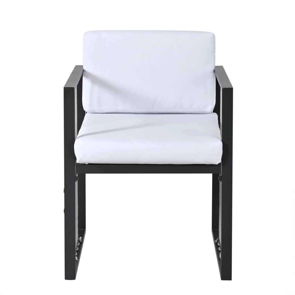 Set Tavolo e Sedie da Giardino 7 Pezzi per 6 Persone ¨C MINIMAL ¨C Vetro Temperato