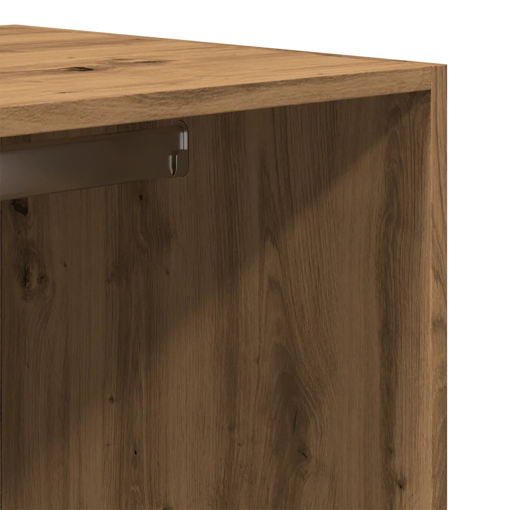 Armadio Rovere Artigianale 80x50x200 cm in Legno Multistrato CFW5784831