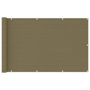 Paravento da Balcone Grigio Talpa 120x400 cm in HDPE cod mxl 15271