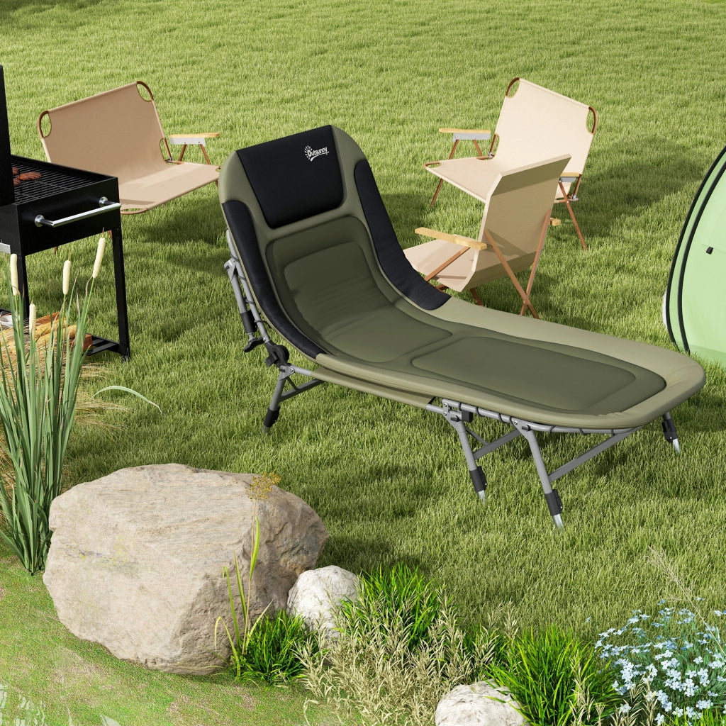 Letto da campo ¨C zephmum ¨C verde 200x85x40-55 cm