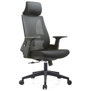 Sedia da ufficio DONTE (nera)