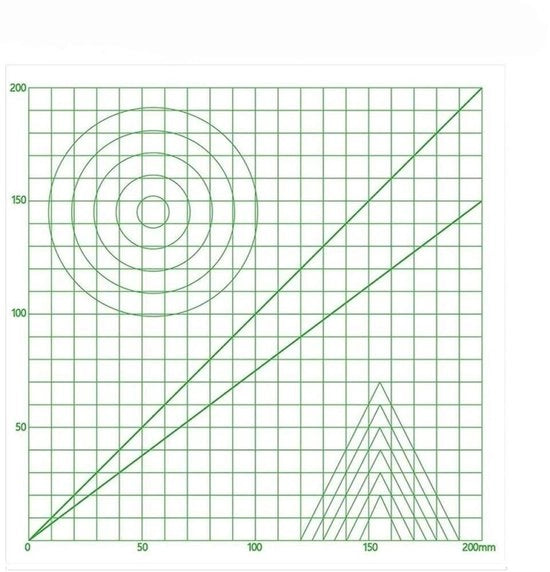 Matita 3D in Silicone - Padrone di Disegno - Materiale di Disegno 3D - Multi Basissjabloon - Adatto per Principianti - Dimensioni 220x220x0.5MM - Matita per Disegno 3D