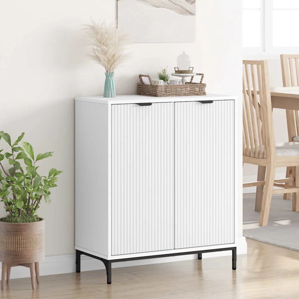Credenza Bianco 69,5 x 33 x 82 cm Legno multistrato