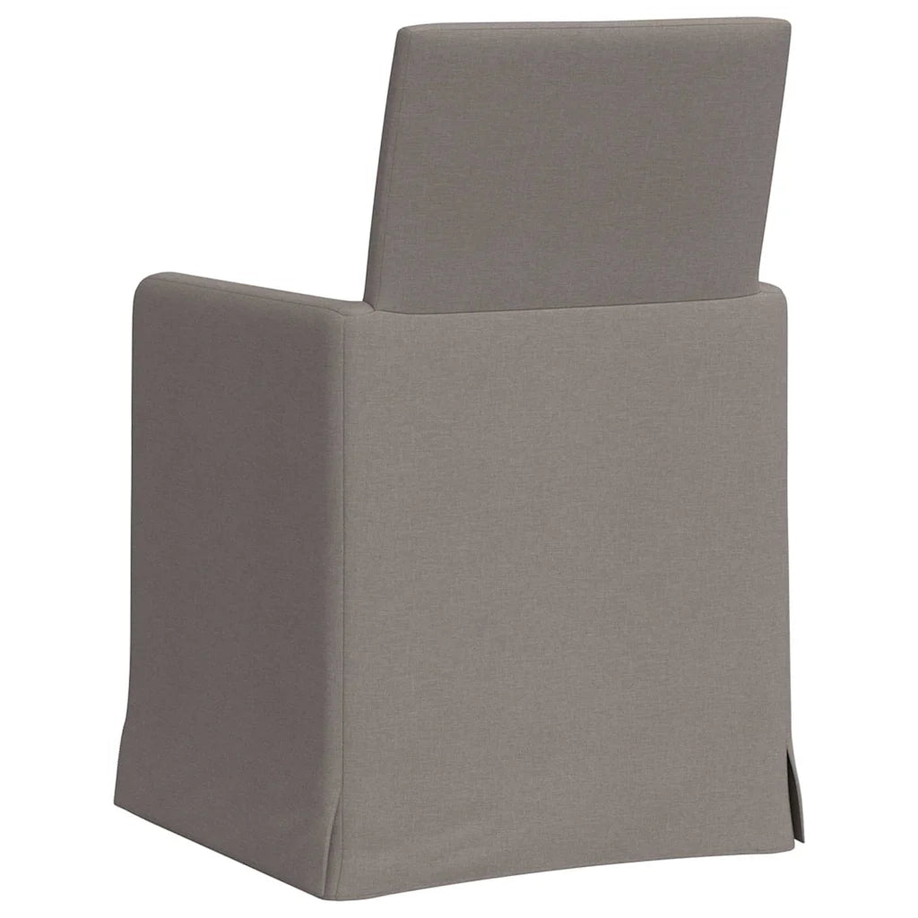Sedie da pranzo 2 pcs Talpa 57 x 67 x 95 cm Tessuto