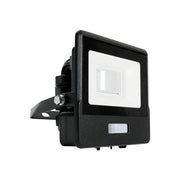 Faro LED V-TAC VT-118S 10W sensore nero 3000K 735lm