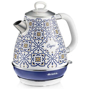 Ariete 2869 Bollitore Capri, Bollitore Elettrico, 1,7L, Infusi, the, tisane, Base cordless, Autospegnimento