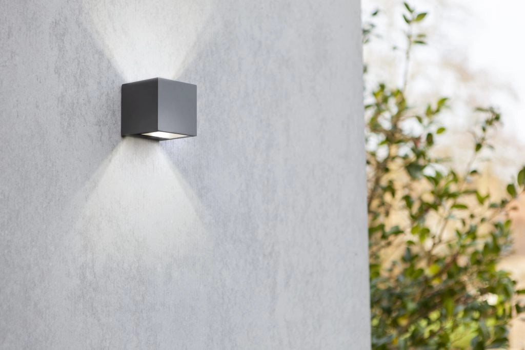 Applique esterna antracite LED 9W 4000K IP54 Lutec
