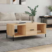 Tavolino da Salotto-Tavolino da soggiorno-Tavolo Rovere Sonoma 102x50x40cm Legno Multistrato 570639