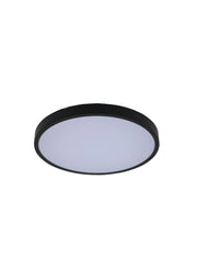 Plafoniera LED Rabalux Alenzo rotonda 30cm nera IP44