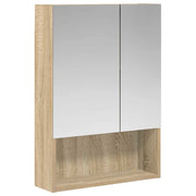 Mobiletto per specchio da Bagno | Armadio da bagno Rovere Sonoma 50 x 14,5 x 70 cm