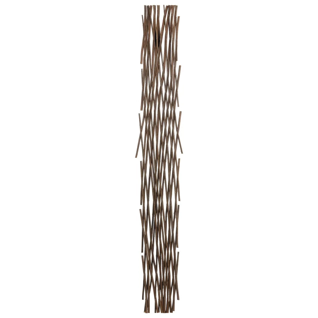 Recinzione a Traliccio in Salice 5 pz 180x120 cm cod mxl 7834