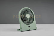 BREEZY VENTILATORE DA APPOGGIO VERDE 3 VELOCITA' RICARICABILE H. 23CM