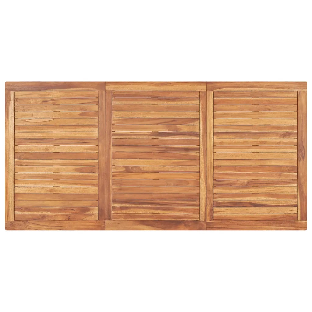 Set da Pranzo per Giardino 3 pz in Legno Massello di Teak cod mxl 35406