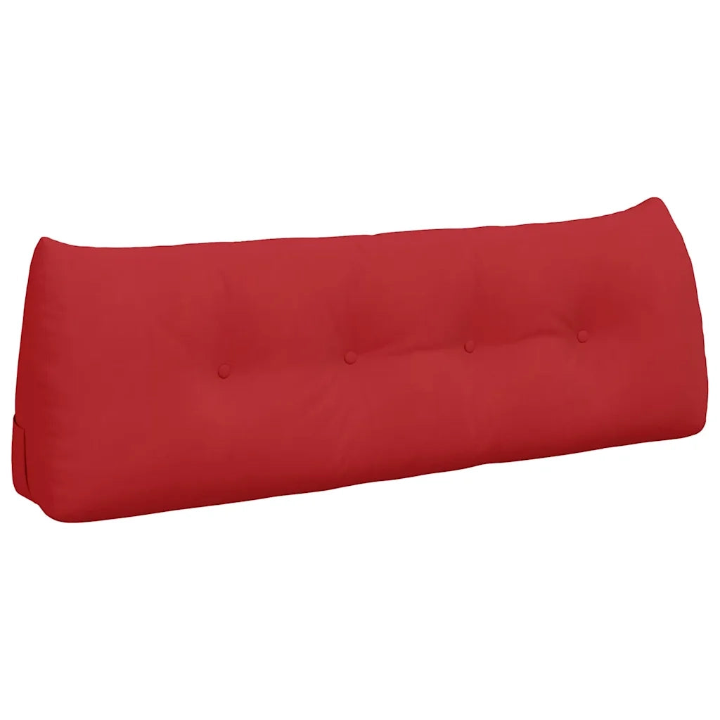 Cuscino per Schiena Rosso 140 x 24 x 50 cm Tessuto 42014511