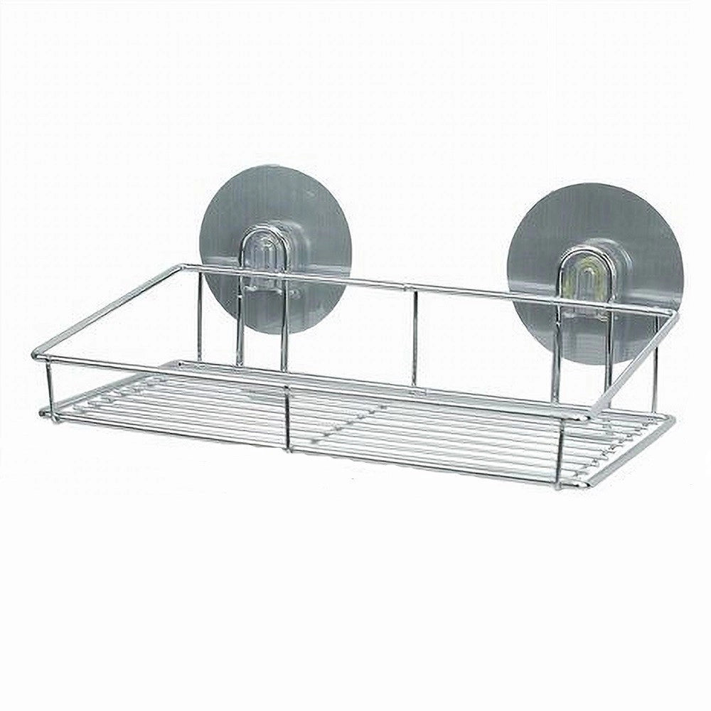 Trade Shop - Mensola Rettangolare Portaoggetti Accessorio Bagno Montaggio Con Biadesivo 79844 -