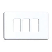 BL COPRINTERRUTTORE PLASTICA 3P BIANCO 2 PZ*