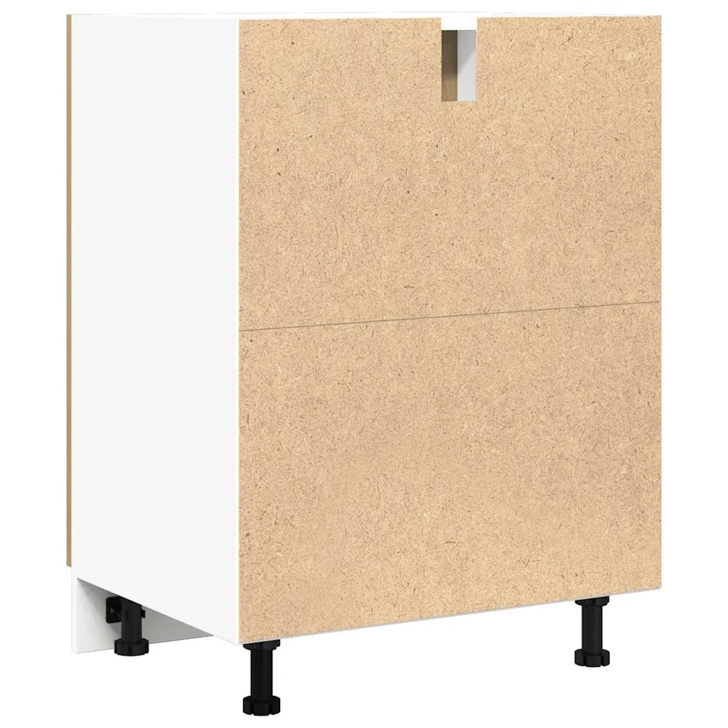 vidaXL Armadio Inferiore “Lyon” Rovere Artigianale 60x46x81,5 cm