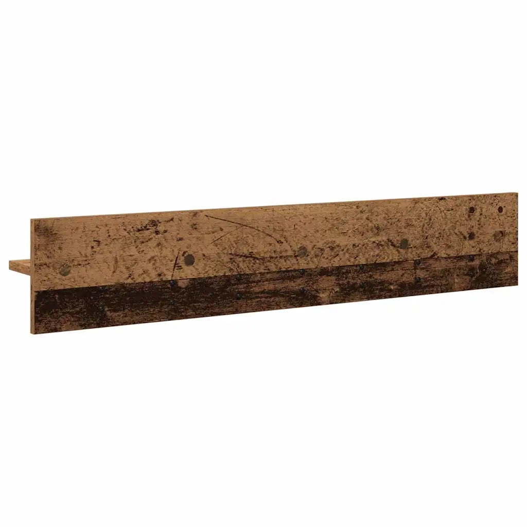 Appendiabiti a muro Legno vecchio 100 x 10,5 x 18 cm CFW8956197