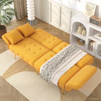 Divano letto 2 posti - Xylo - Regolabile in velluto 180x190 cm