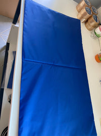 AIO FACTORY 50x65 cm Tappetino rinfrescante in gel blu Letto per cani impermeabile