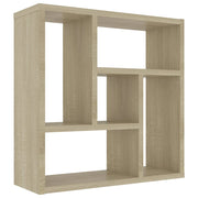 Scaffale Parete | Ripiano a parete | Mensola a parete Rovere Sonoma 45,1x16x45,1 cm Legno Multistrato