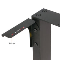 Telaio base per tavolo 60x72 cm verniciato a polvere Gambe quadrate tavolino