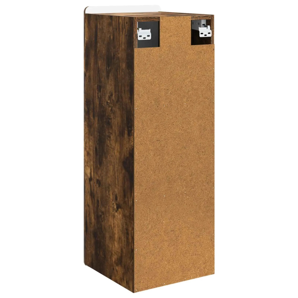 Mobiletto a muro Rovere Fumo 33 x 34,5 x 94 cm 898250