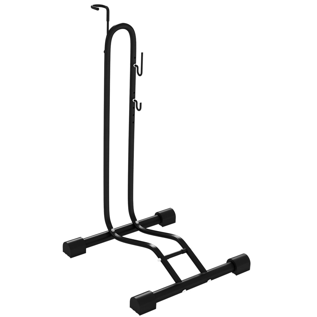 Parcheggio Biciclette Verticale e Orizzontale con Ganci Ajustabili ¨C zephmum ¨C Nero