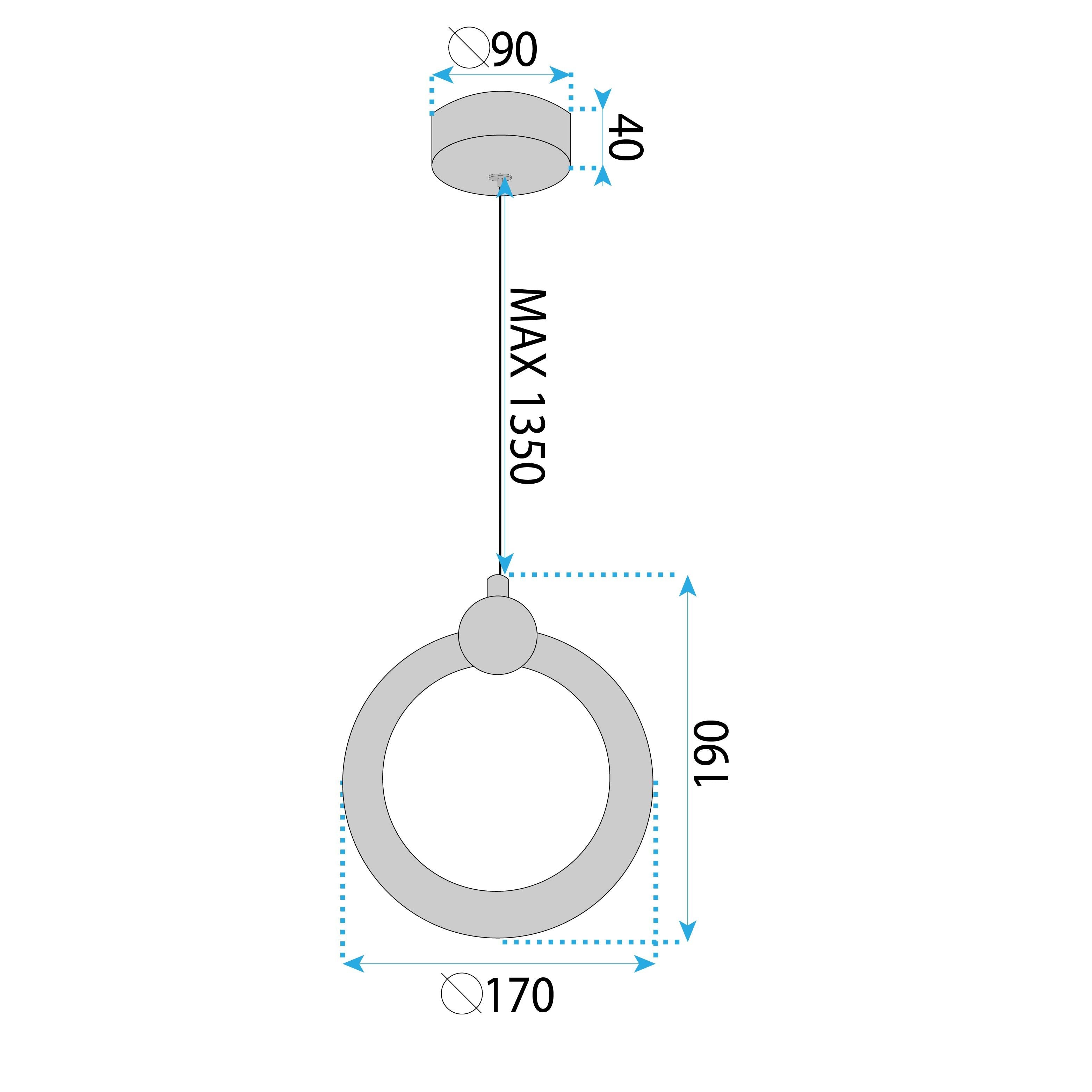 Lampada Led Lhj101-1cp Gold