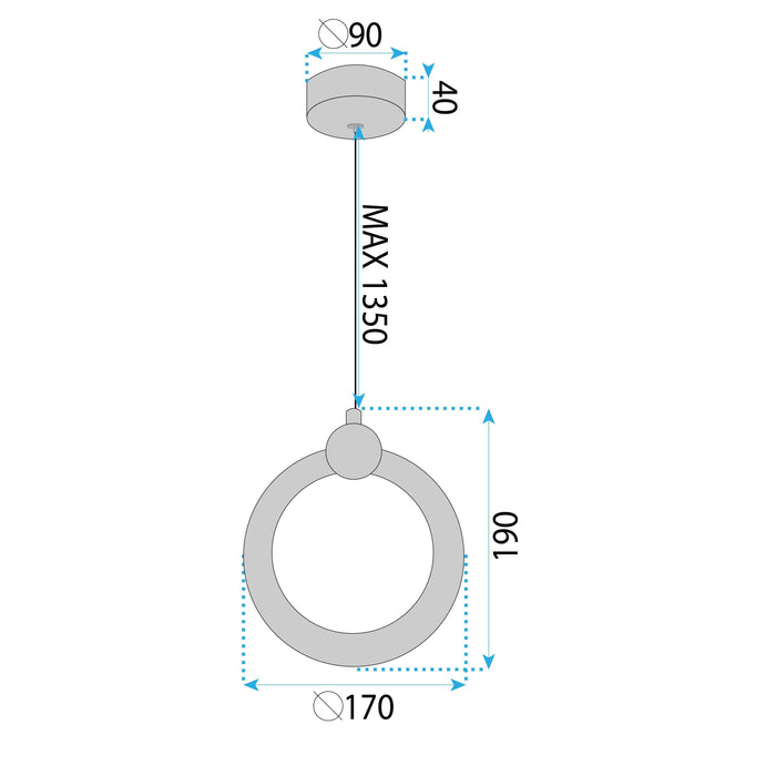 Lampada Led Lhj101-1cp Gold