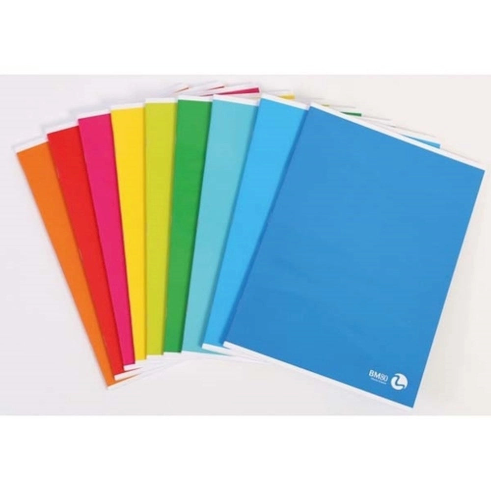 Trade Shop - Quaderno Maxi A4 A Righe Riga A 1 2 Elementari 80 Grammi Numero Fogli 80+r Color -