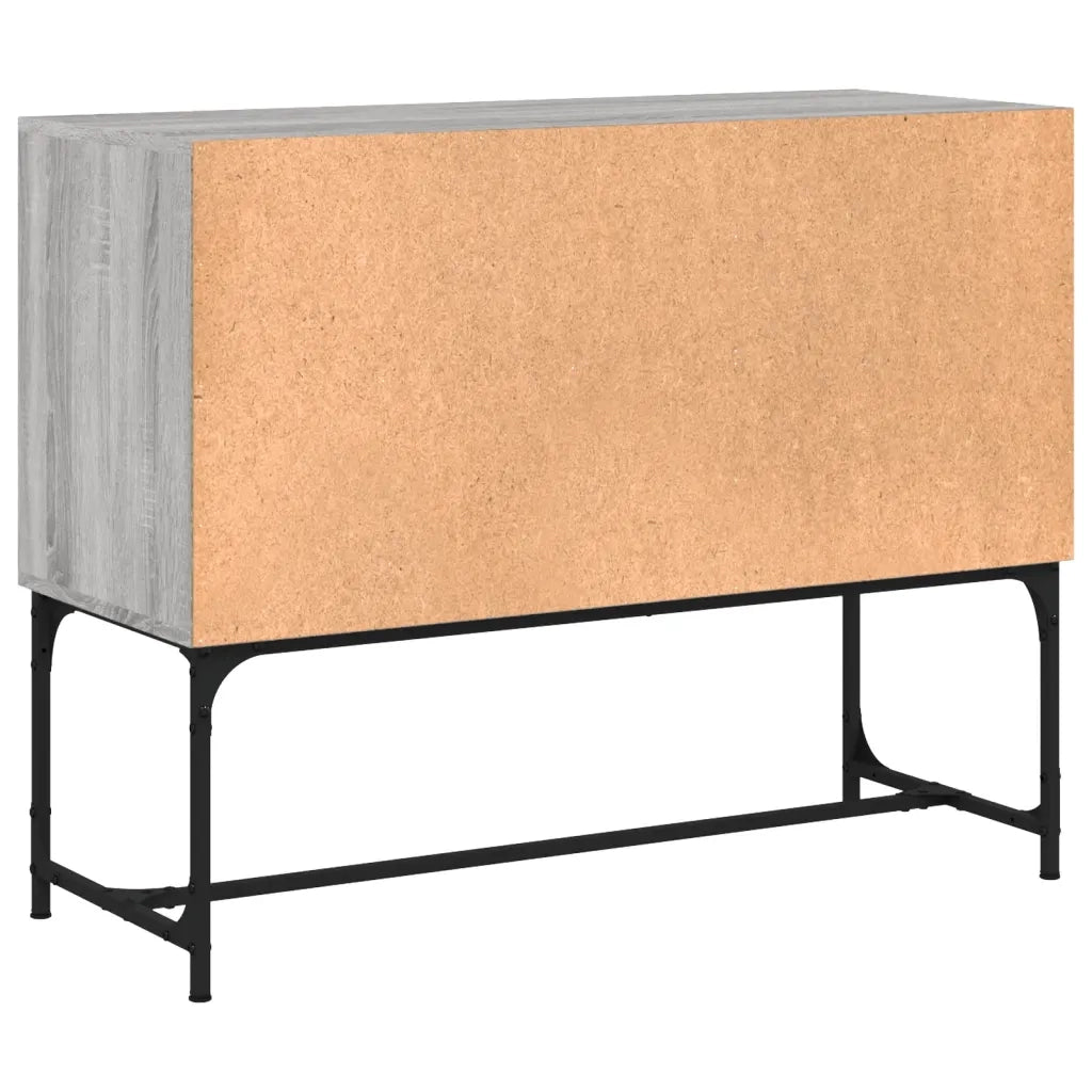 Credenza Grigio Sonoma 100x40x79,5 cm in Legno Multistrato 831821