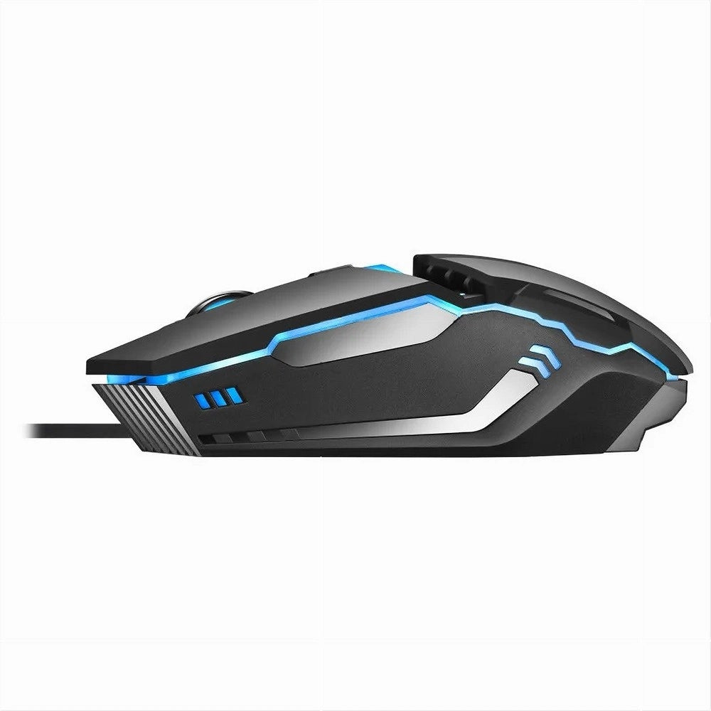 Trade Shop - Mouse Da Gioco Cablato Ergonomico 800/1200/1600 Dpi Con Retroilluminazione Dja88 -