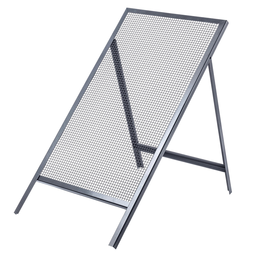 Setaccio da costruzione KADAX per sabbia, terra, muratura, 120x60 cm, ghiaia, maglia 10 mm