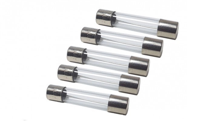 FUSIBILE IN VETRO 6,3X32 5A CONF. 5 PZ