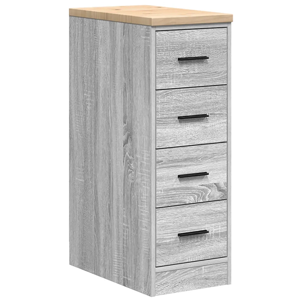 Armadietto da Garage Grigio Sonoma 30x51x85 cm CFW4090134