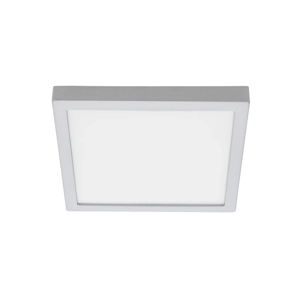 Plafoniera Contemporanea Fire Metallo Cromo Led Integrato 20W 4000K
