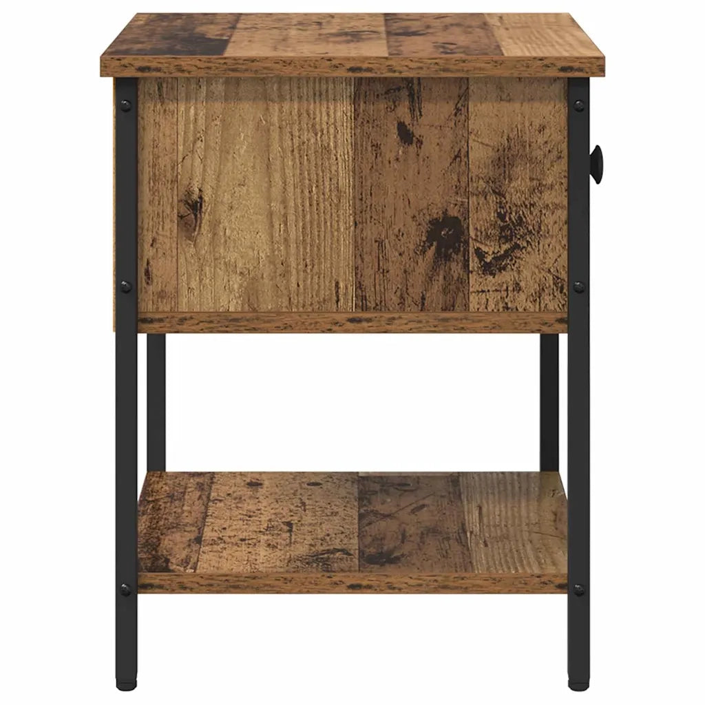 Comodino Legno vecchio 34 x 35,5 x 45 cm Legno multistrato 881800