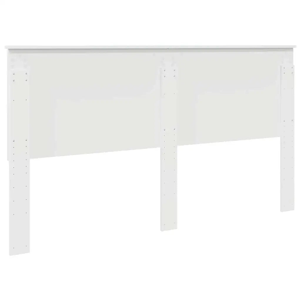 Testiera-Testata-Testiera Decorativa Bianco 180 cm Legno multistrato 105616