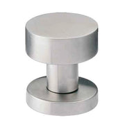 POMOLO FISSO INOX 'PIANO' Ø 52 mm - Col. Inox satinato - 2 pezzi- FIMET MANIGLIE