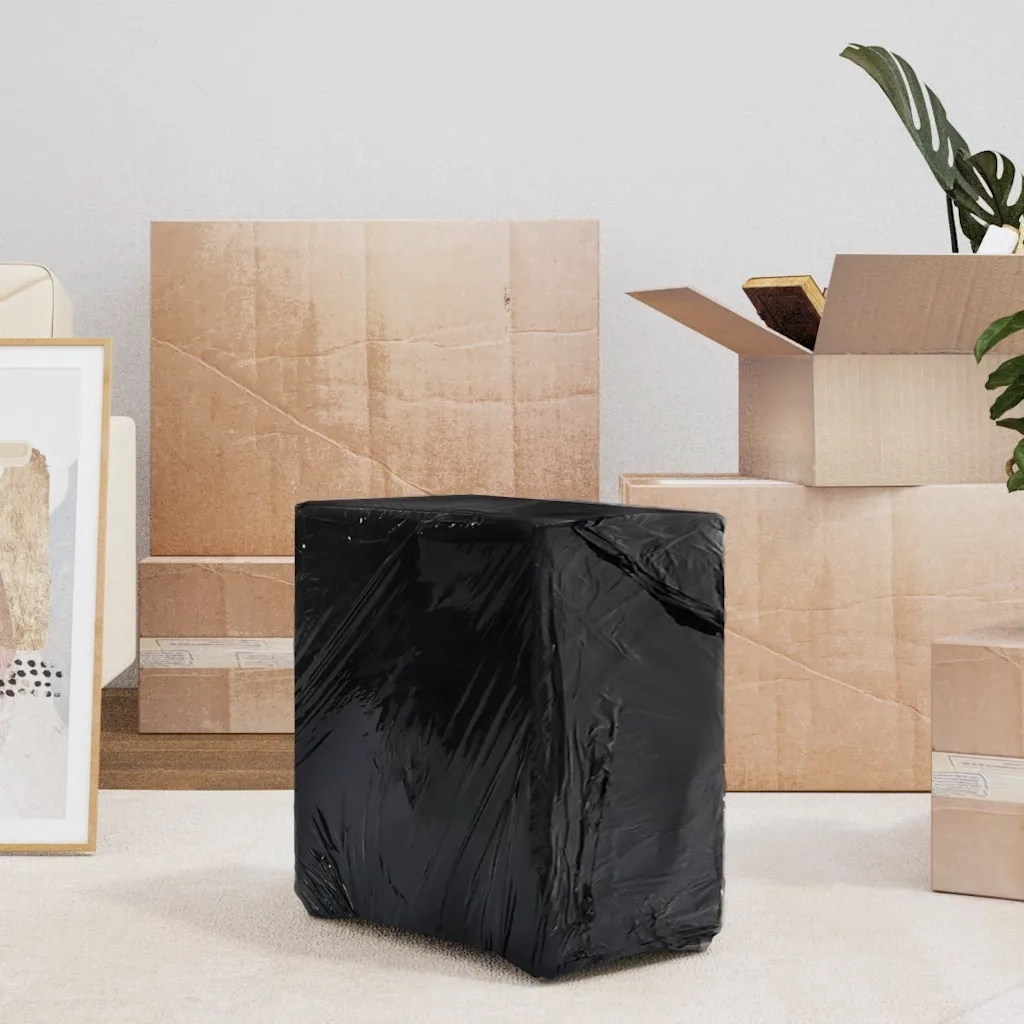 Film Estensibile 2 pz Nero 30 μm 50 cm x 150 m 4104870