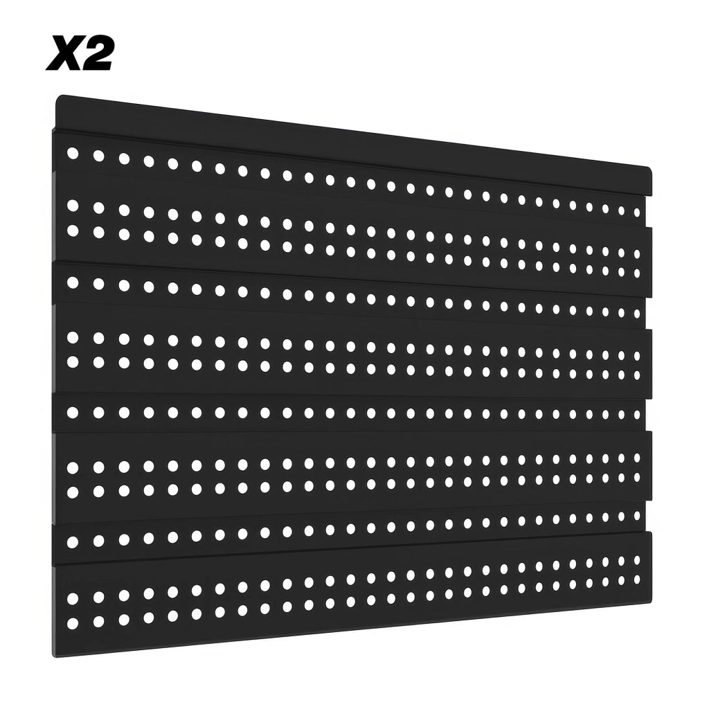 Peg Small - Pannello Portautensili da Parete 64x41 cm con 30 Box Contenitori Impilabili