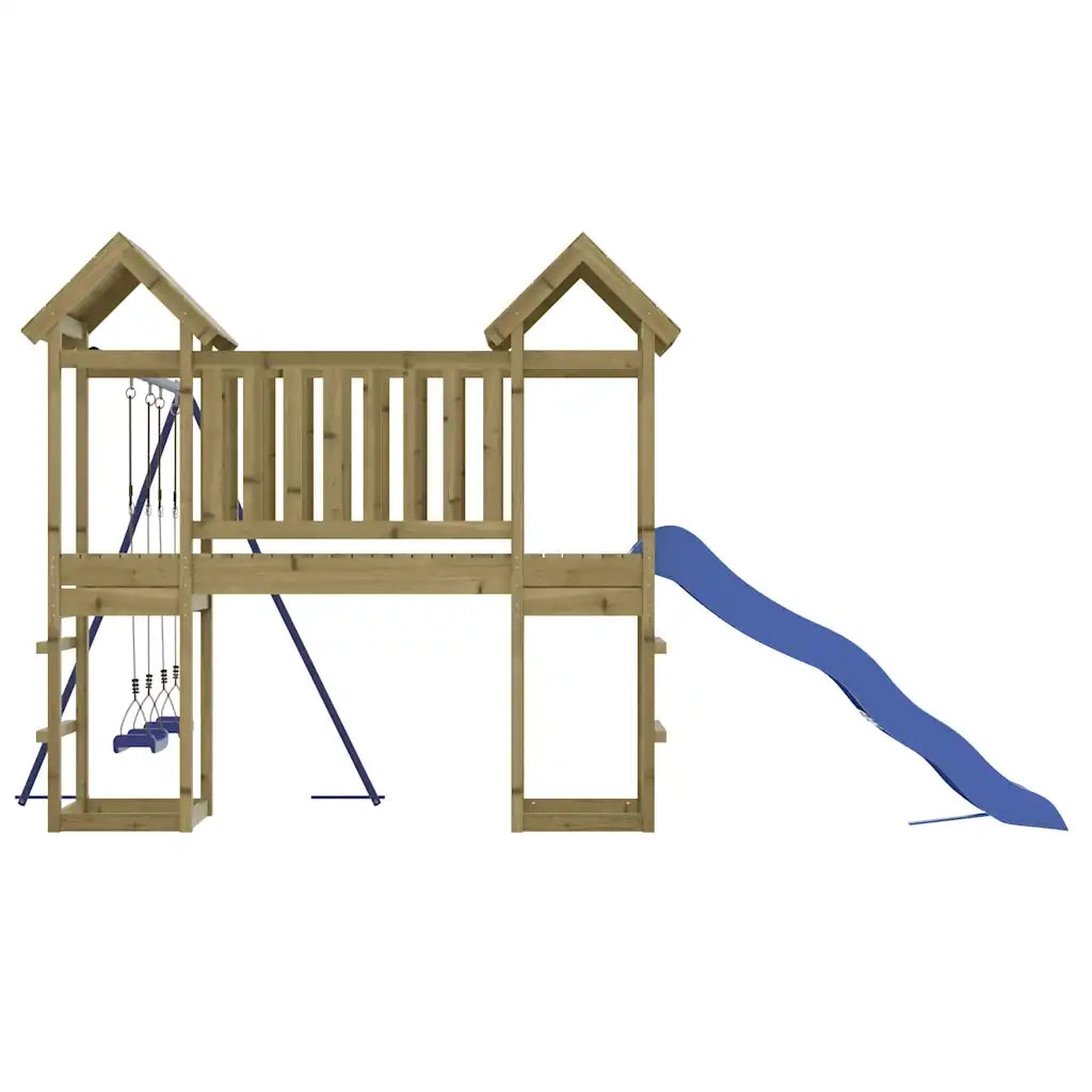 Set da Gioco da Esterno in Legno di Pino Impregnato 3155863