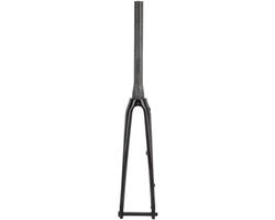 Fork in Carbonio a Fibra di Carbonio Completo - Vettura Leggera per Bicicletta - UD Translucido - Vettura a Disco - Ideale per Biciclette da Corsa - Vettura Rigida con Barrelo S..